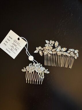 Bridal Silver Crystal Bridal Set - Women Accessories